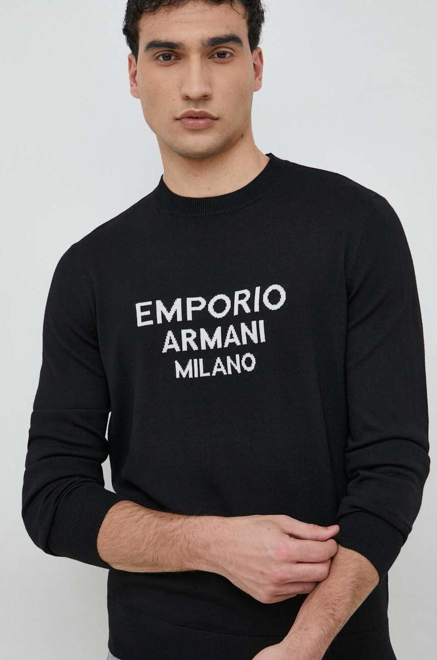 Emporio Armani Vlnený sveter - Pepit.sk