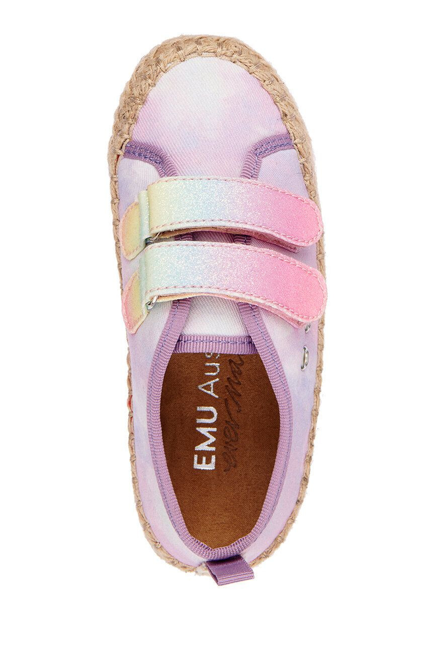 Emu Australia Detské espadrilky Millner Tie Dye ružová farba - Pepit.sk