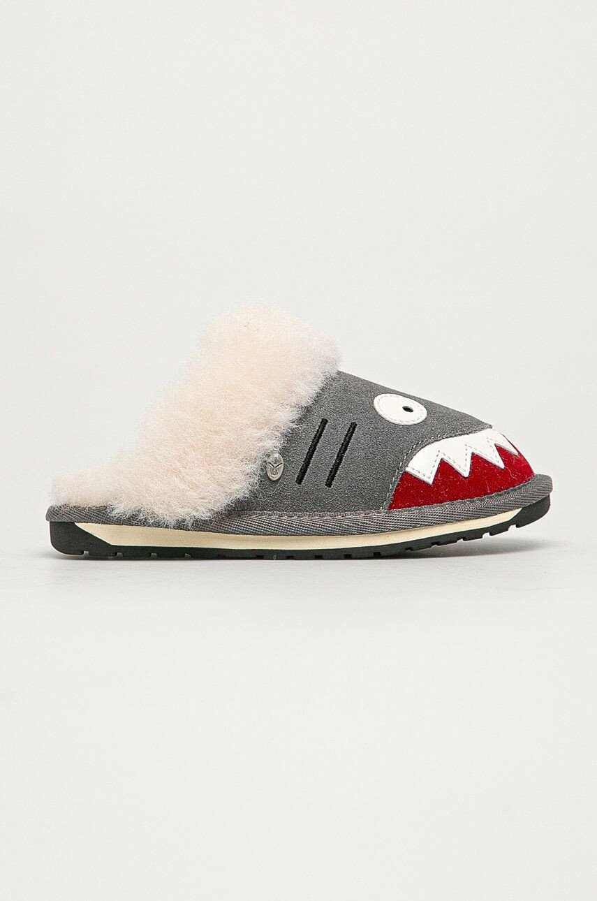 Emu Australia Detské šľapky Shark Slipper - Pepit.sk