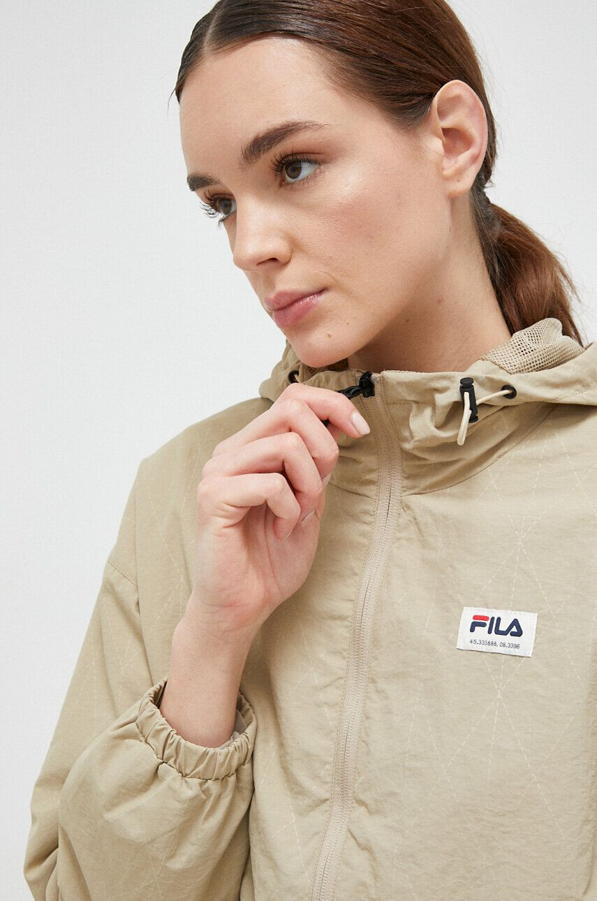 Fila Bunda dámska béžová farba prechodná oversize - Pepit.sk