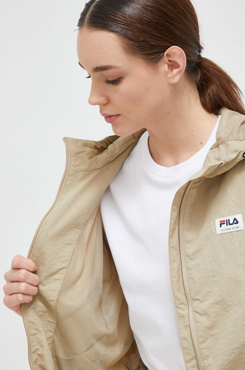 Fila Bunda dámska béžová farba prechodná oversize - Pepit.sk