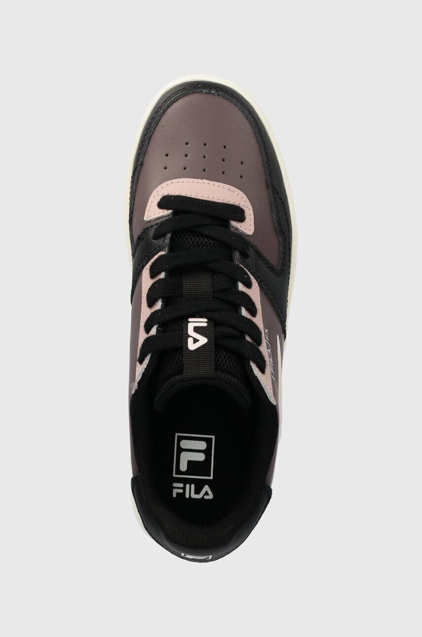 Fila Kožené tenisky FXVENTUNO PLATFORM fialová farba - Pepit.sk