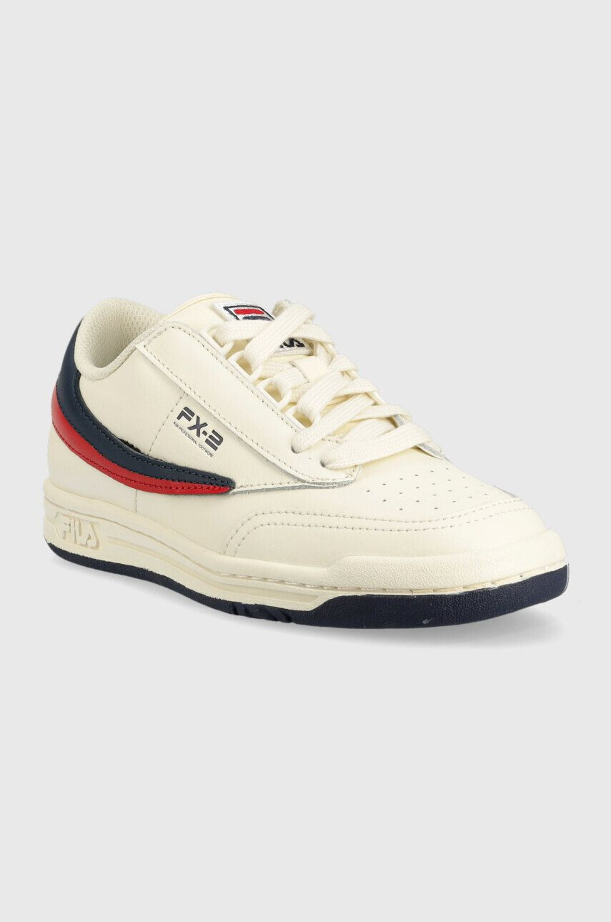 Fila Kožené tenisky ORIGINAL TENNIS béžová farba - Pepit.sk