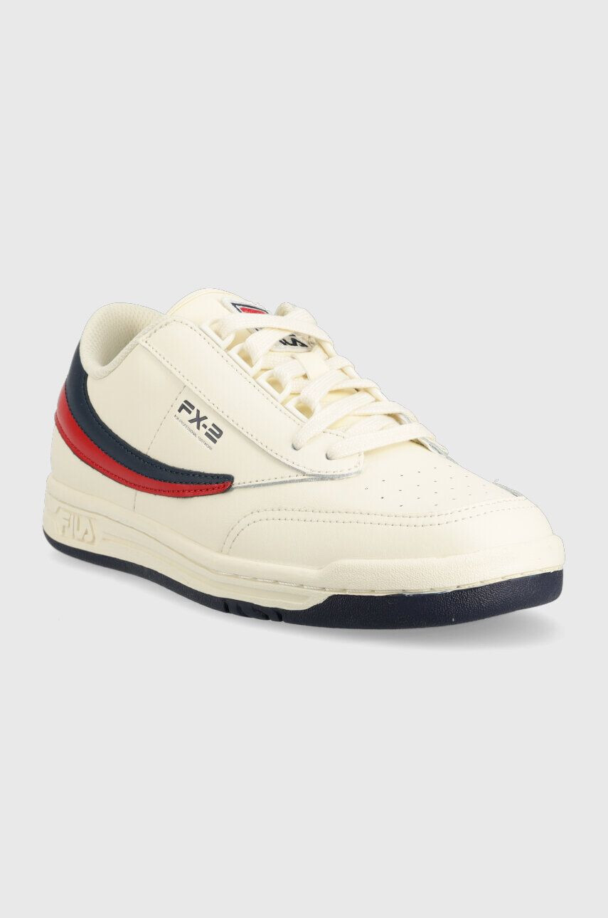 Fila Kožené tenisky ORIGINAL TENNIS béžová farba - Pepit.sk