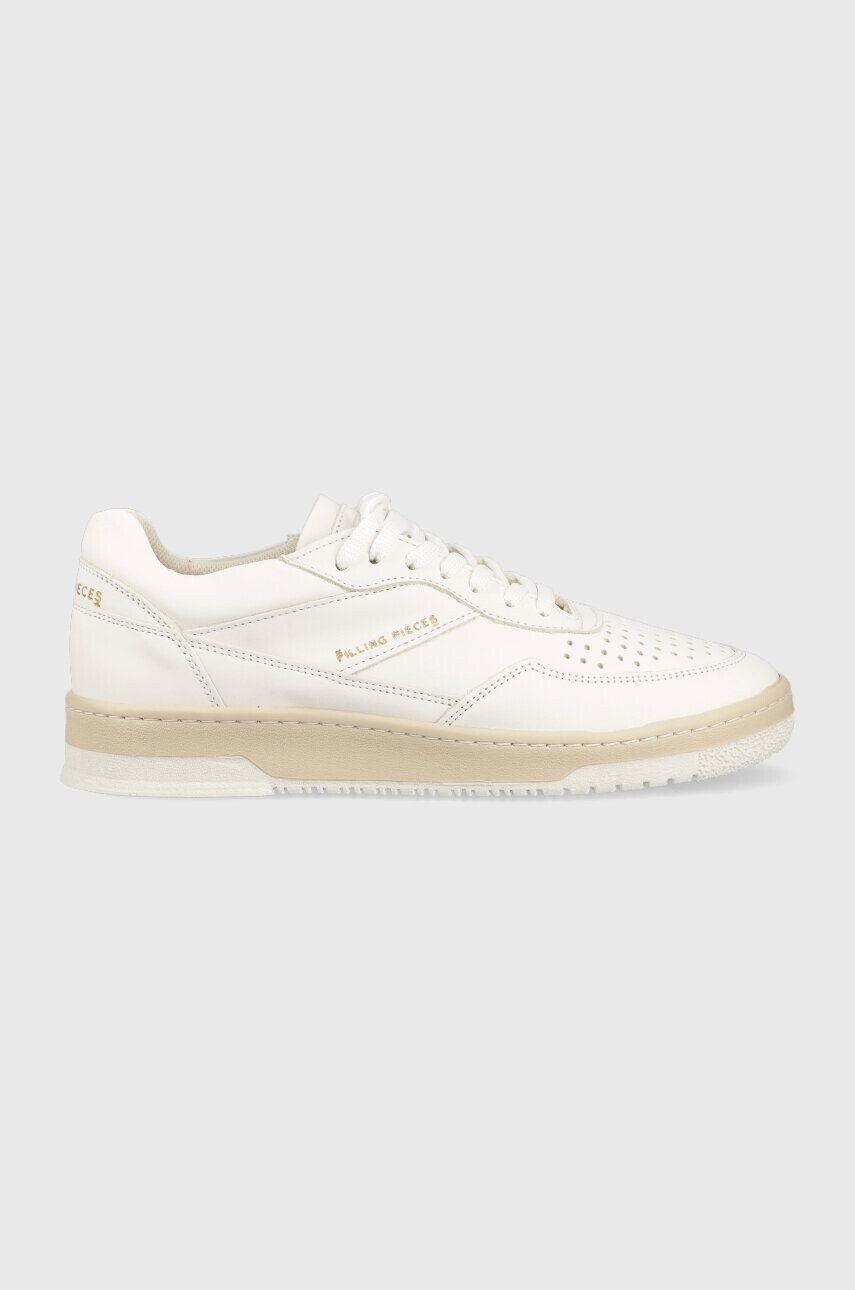 Filling Pieces Kožené tenisky Ace Spin zelená farba 70033491019 - Pepit.sk