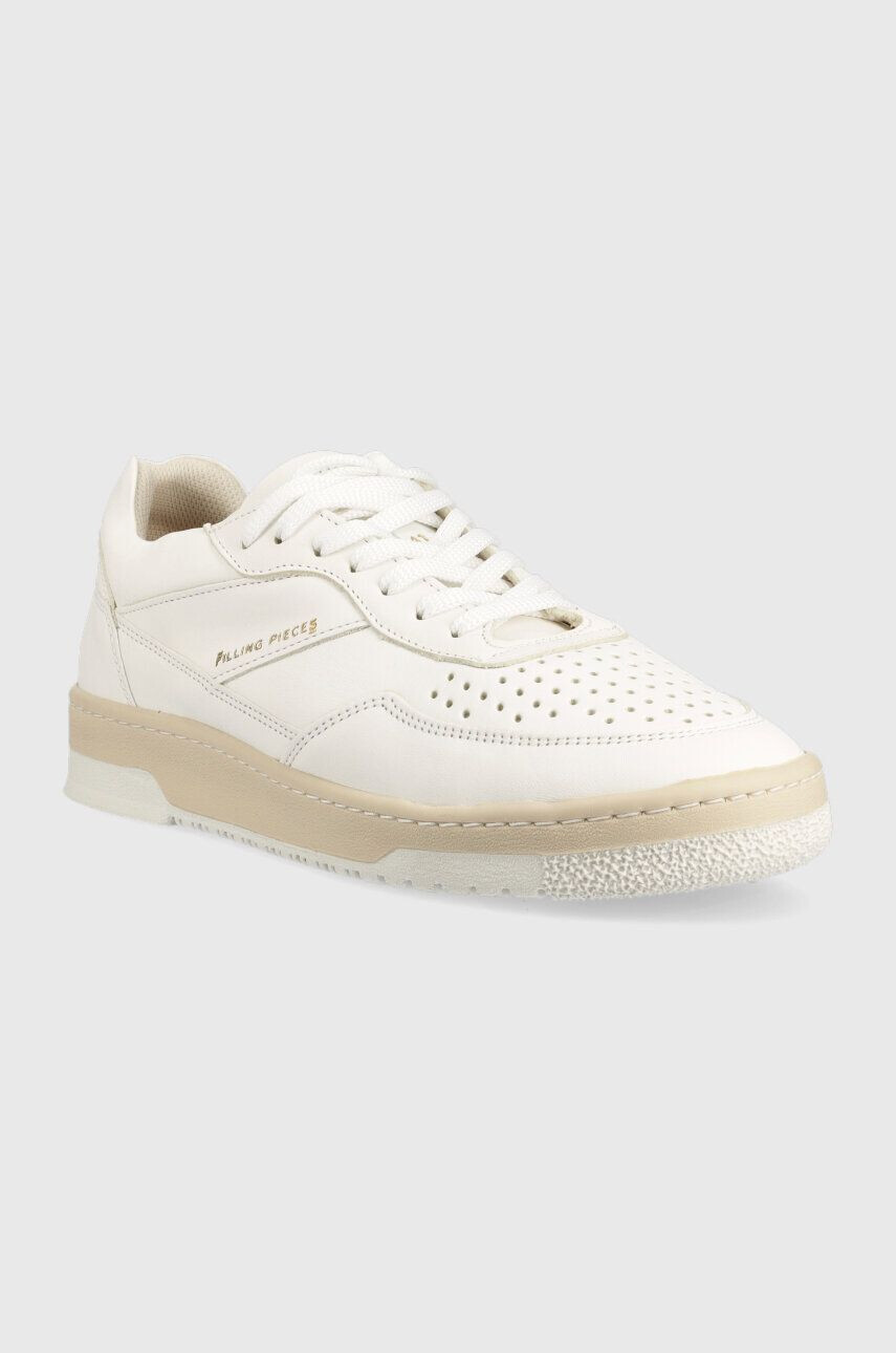 Filling Pieces Kožené tenisky Ace Spin zelená farba 70033491019 - Pepit.sk