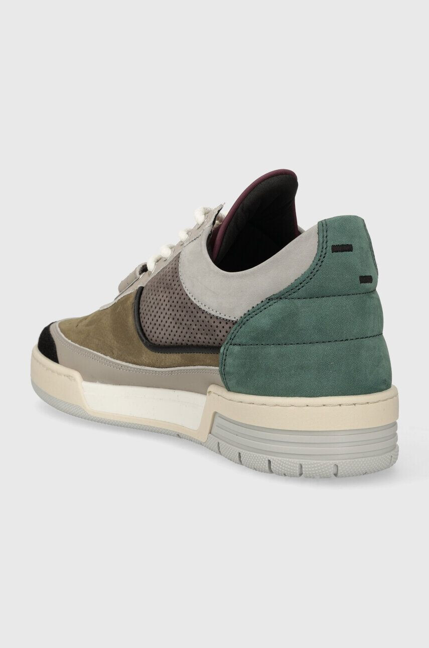 Filling Pieces Kožené tenisky Low Top Blaze šedá farba 10125691002 - Pepit.sk