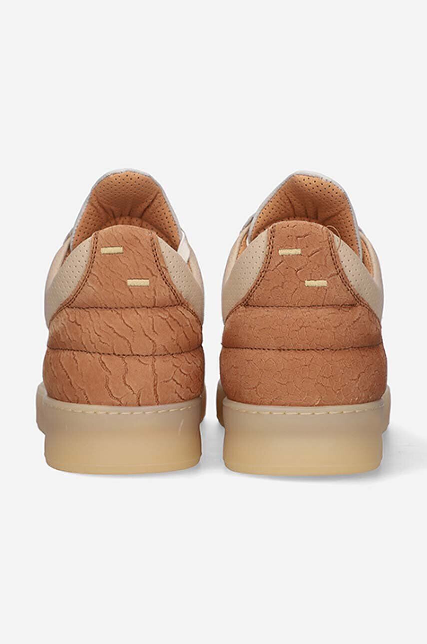 Filling Pieces Kožené tenisky Low Top Ripple Ceres béžová farba 30427261990 - Pepit.sk