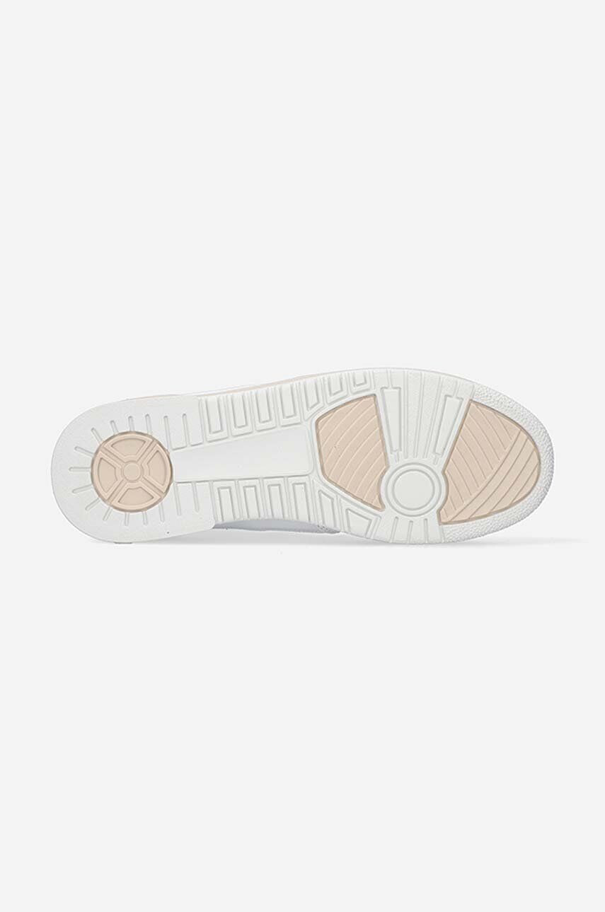 Filling Pieces Kožené tenisky Mid Ace Spin biela farba 55333491901 - Pepit.sk