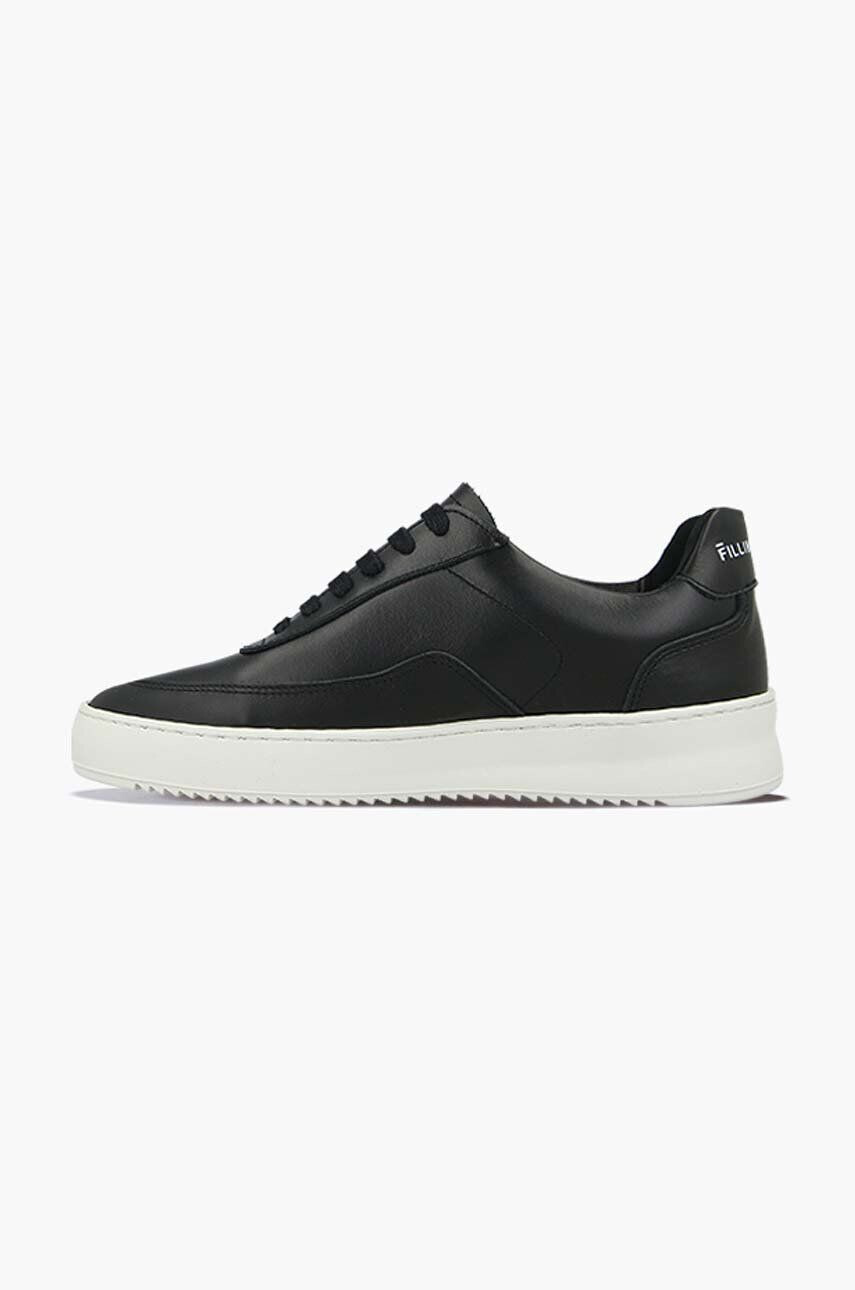 Filling Pieces Kožené tenisky Mondo 2.0 Ripple Nappa Black čierna farba 39922901861 - Pepit.sk