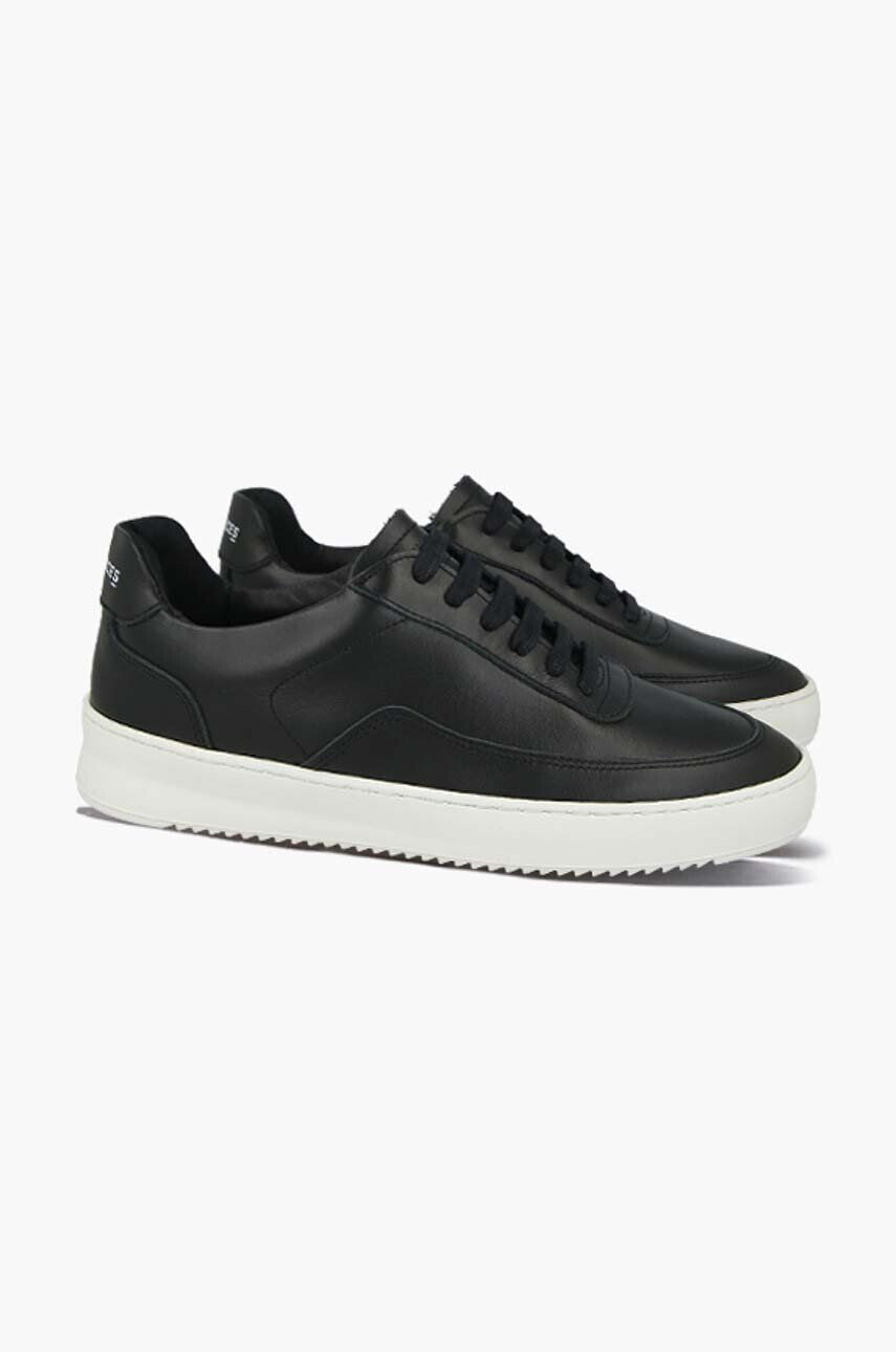 Filling Pieces Kožené tenisky Mondo 2.0 Ripple Nappa Black čierna farba 39922901861 - Pepit.sk