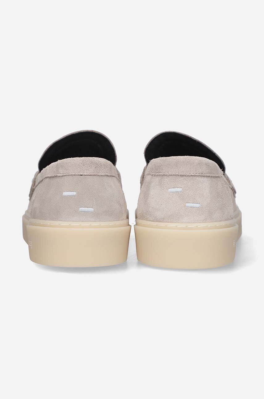 Filling Pieces Semišové mokasíny Core Loafer Suede pánske šedá farba 44229001108 - Pepit.sk