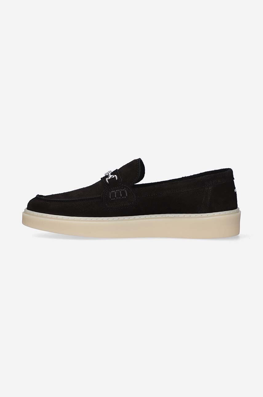 Filling Pieces Semišové mokasíny Core Loafer Suede pánske čierna farba 44229001861 - Pepit.sk