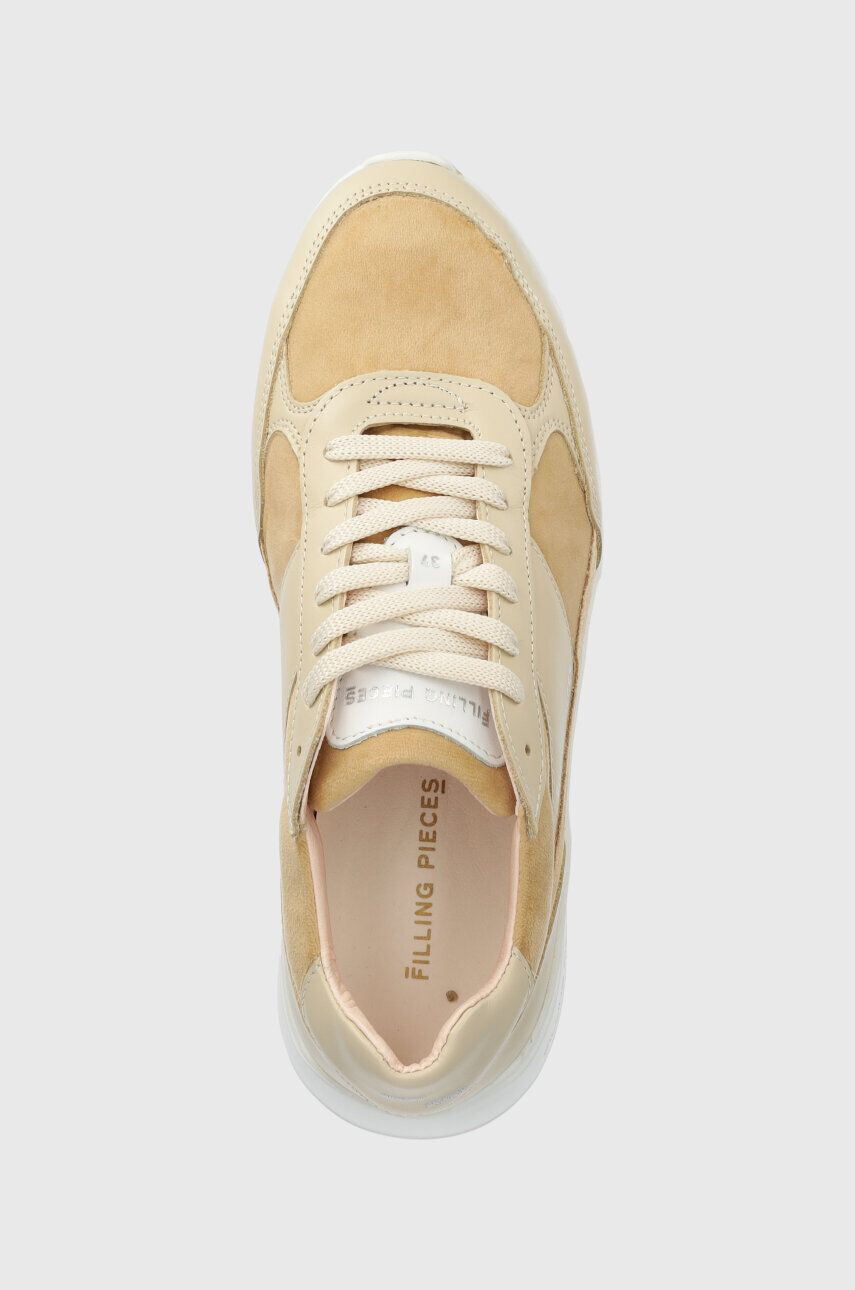 Filling Pieces Semišové tenisky Jet Runner čierna farba 17127361847 - Pepit.sk