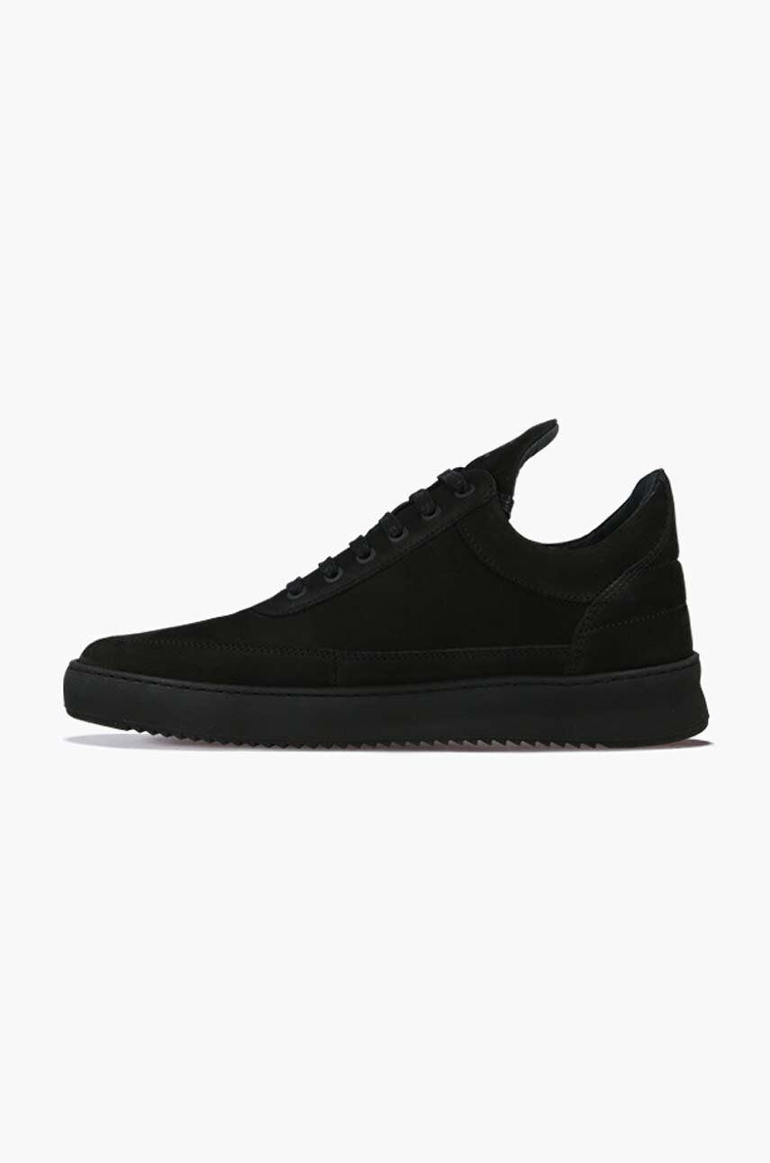 Filling Pieces Semišové tenisky Low Top Ripple čierna farba 30425441861 - Pepit.sk