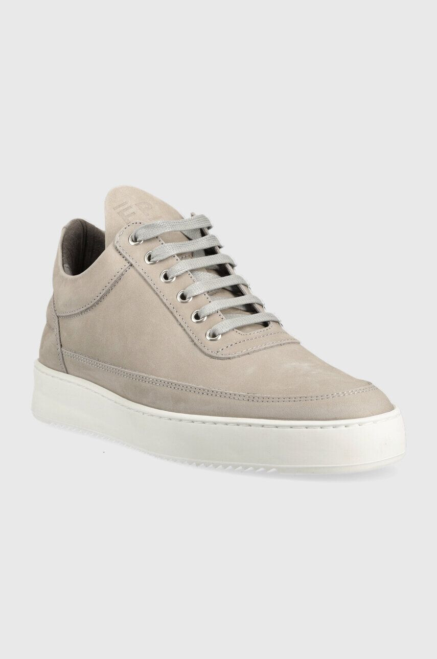 Filling Pieces Semišové tenisky Low Top Ripple Nubuck béžová farba 25122842003 - Pepit.sk