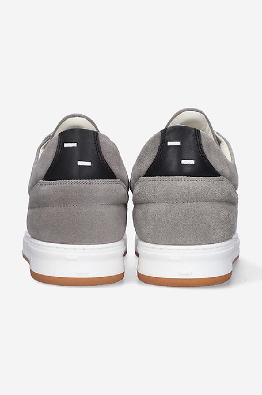 Filling Pieces Semišové tenisky Low Top Suede šedá farba 25122791002 - Pepit.sk