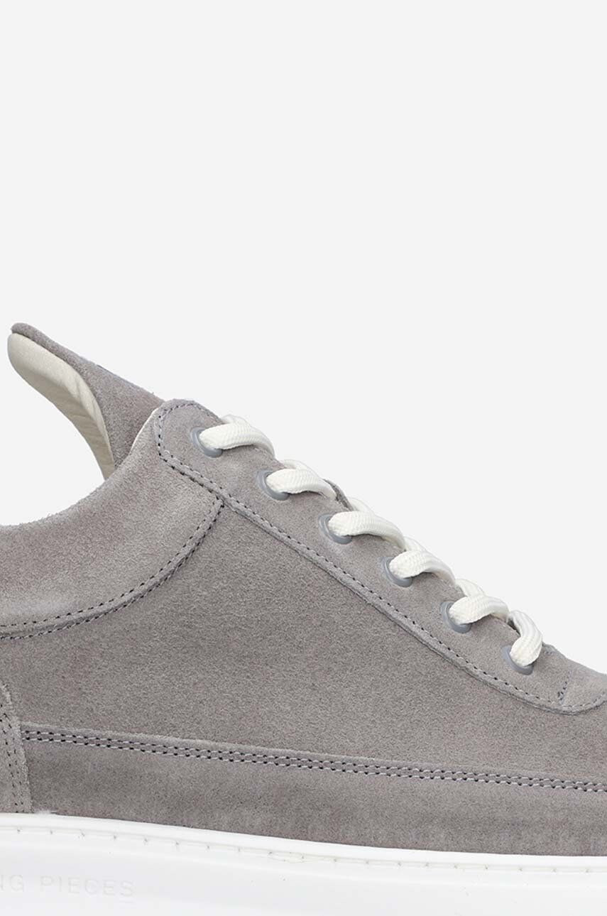 Filling Pieces Semišové tenisky Low Top Suede šedá farba 25122791002 - Pepit.sk