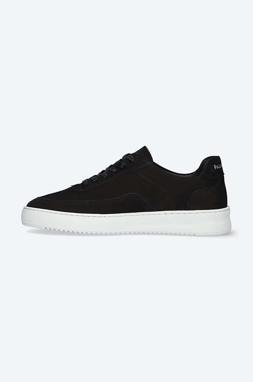 Filling Pieces Semišové tenisky Mondo 2.0 Ripple Nubuck čierna farba 39922841861 - Pepit.sk