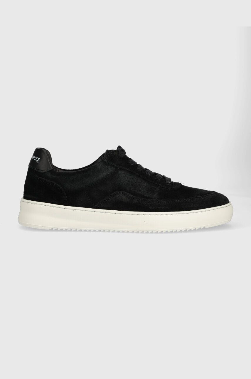 Filling Pieces Semišové tenisky Mondo Suede čierna farba 46733731284 - Pepit.sk