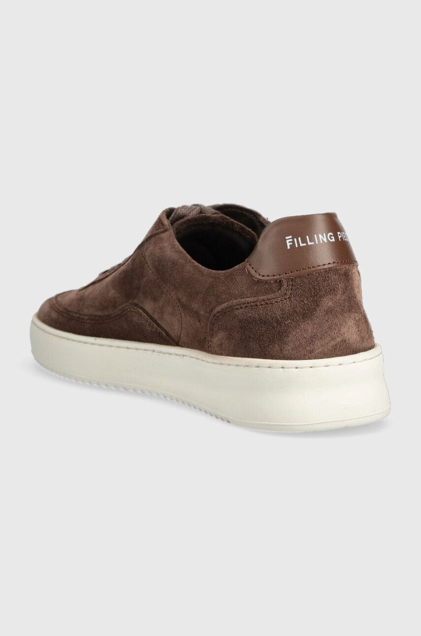 Filling Pieces Semišové tenisky Mondo Suede hnedá farba 46733733046 - Pepit.sk