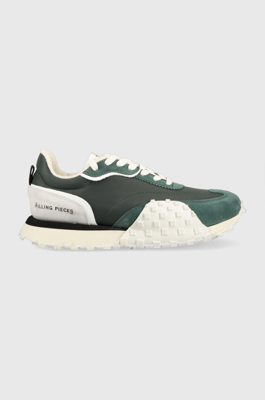 Filling Pieces Tenisky Crease Runner zelená farba 46127361926 - Pepit.sk