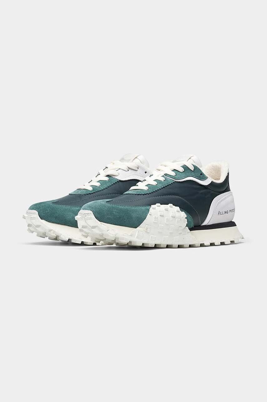 Filling Pieces Tenisky Crease Runner zelená farba 46127361926 - Pepit.sk