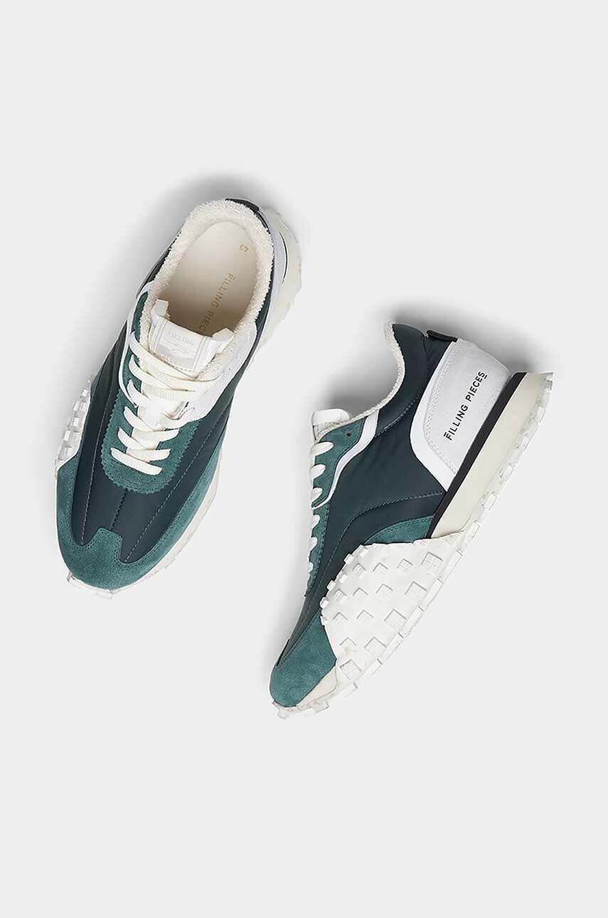 Filling Pieces Tenisky Crease Runner zelená farba 46127361926 - Pepit.sk