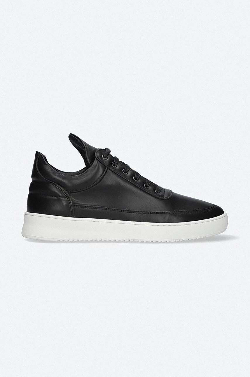 Filling Pieces Tenisky Low Ripple Lane Nappa čierna farba 25121721861 - Pepit.sk