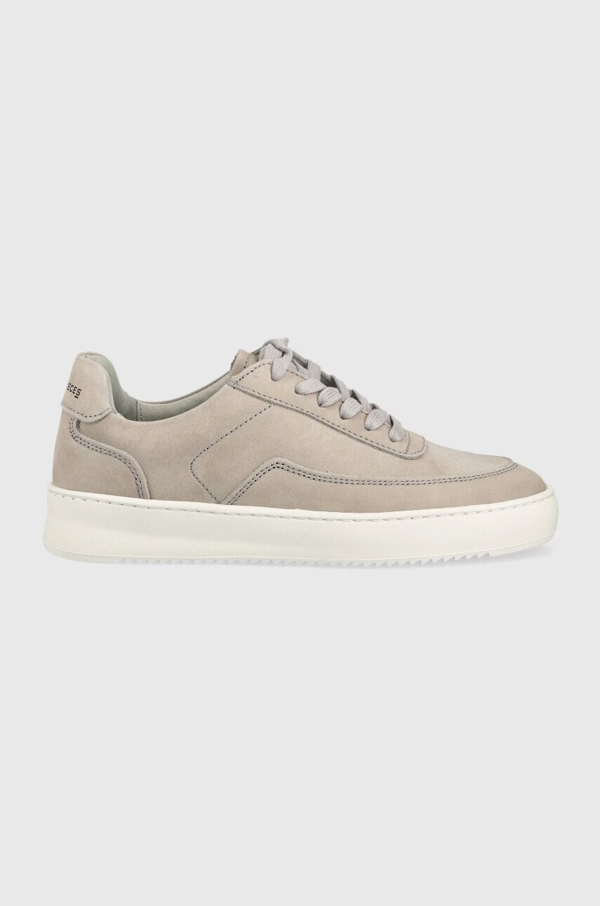 Filling Pieces Vlnené nohavice Mondo 2.0 Ripple Nubuck šedá farba 39922841878 - Pepit.sk