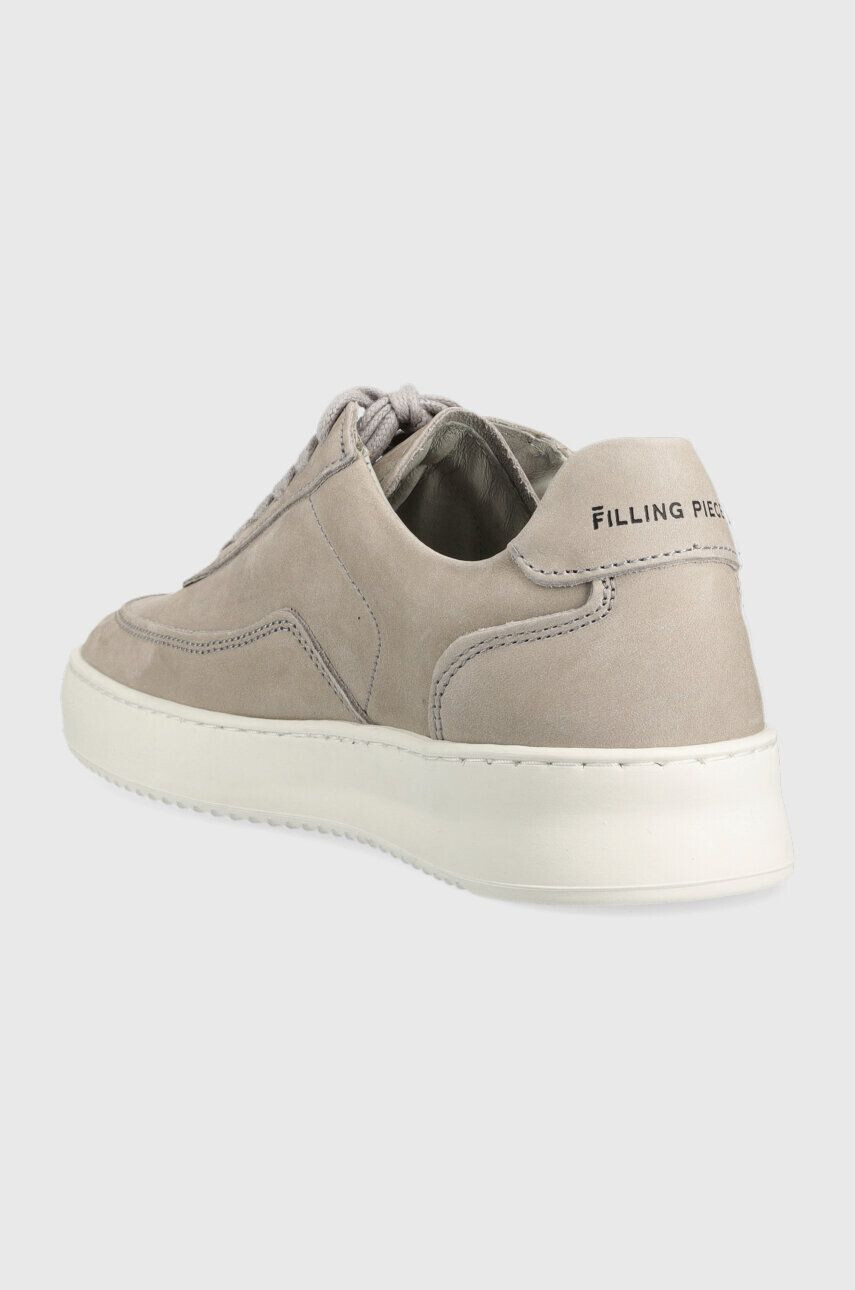 Filling Pieces Vlnené nohavice Mondo 2.0 Ripple Nubuck šedá farba 39922841878 - Pepit.sk