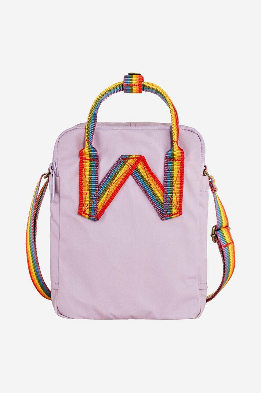 Fjallraven Malá taška Kanken Rainbow Sling F23623.457.907-907 fialová farba - Pepit.sk