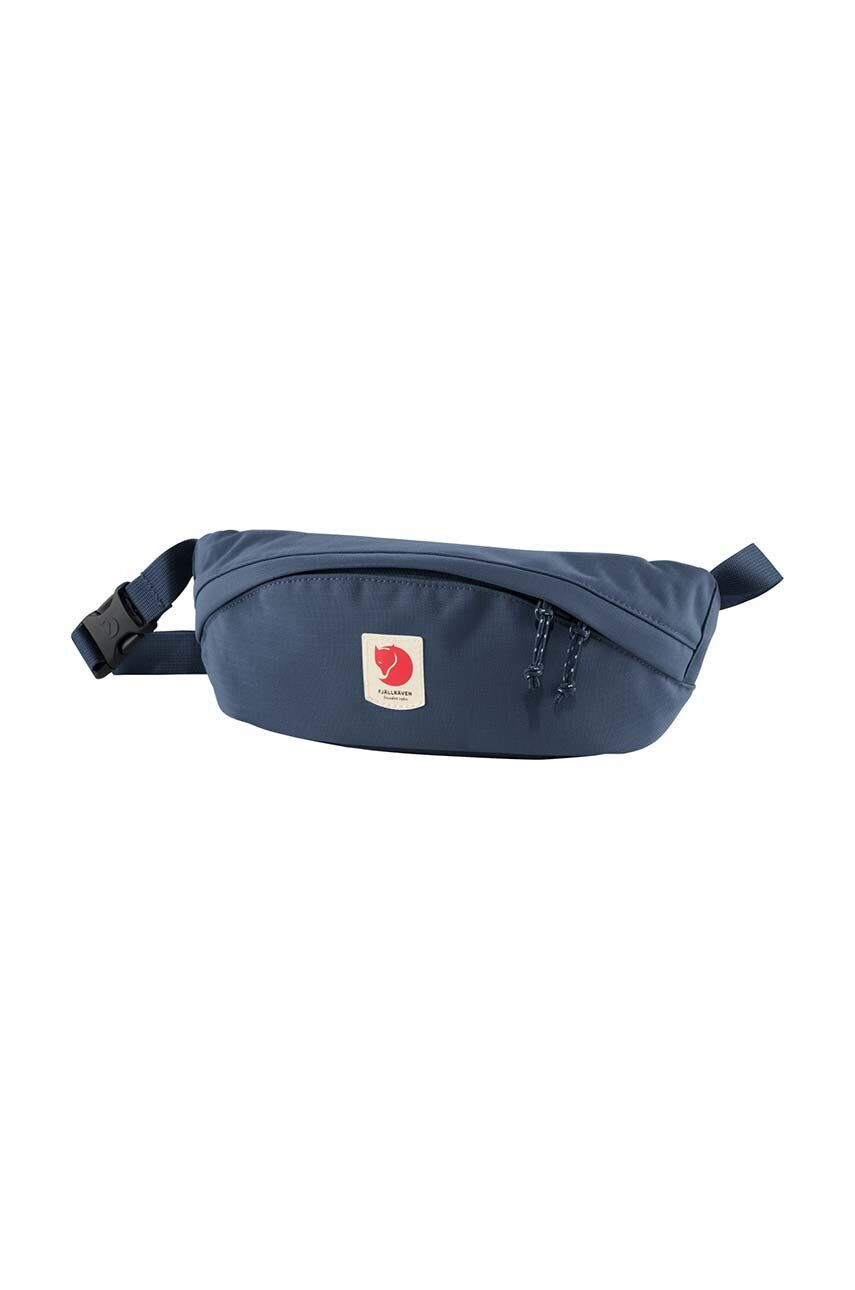 Fjallraven Malá taška Ulvö Hip Pack Medium tmavomodrá farba F23165.570 - Pepit.sk