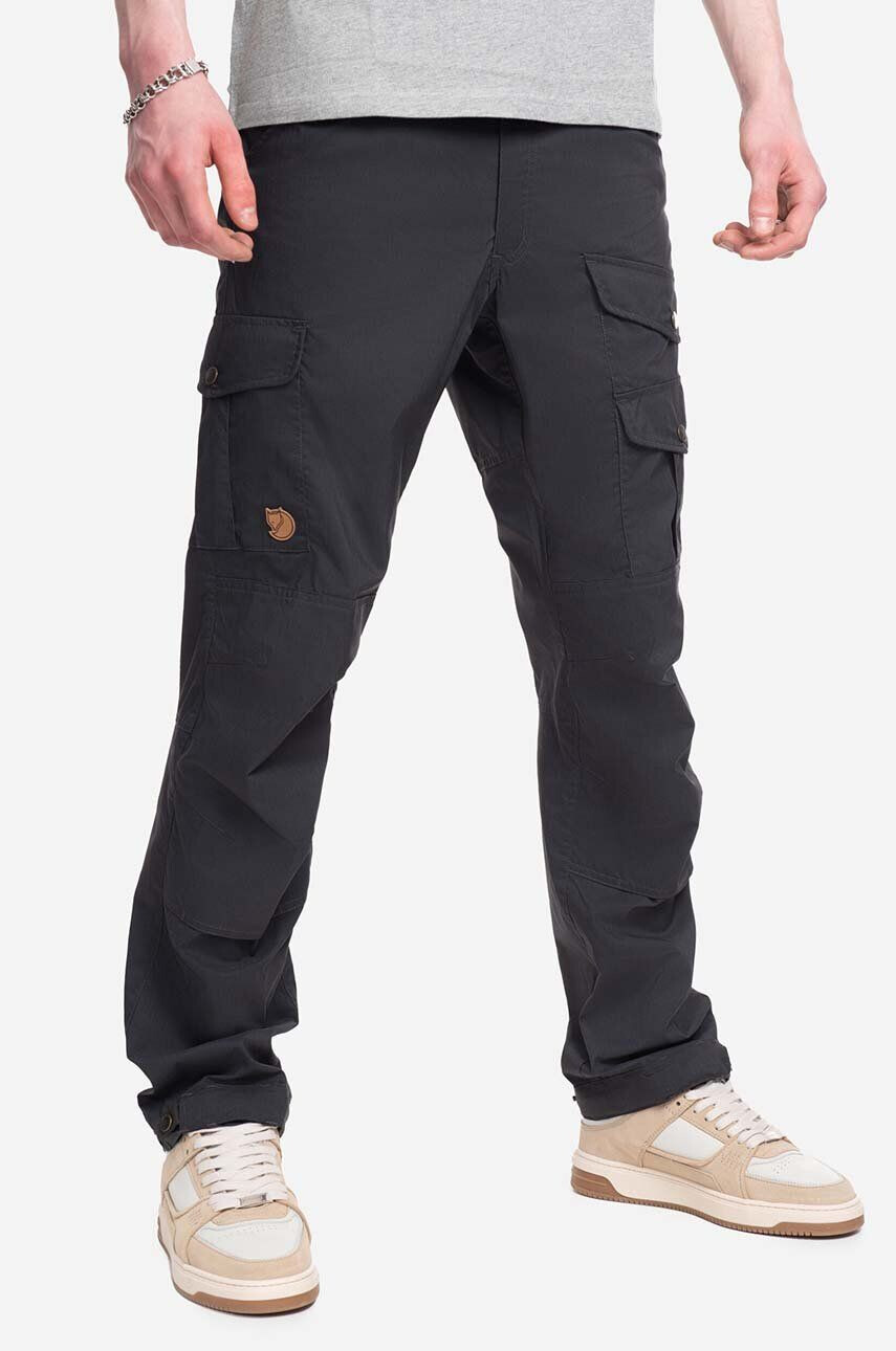 Fjallraven Nohavice Vidda Pro Lite Trousers M F86891 30 pánske šedá farba - Pepit.sk