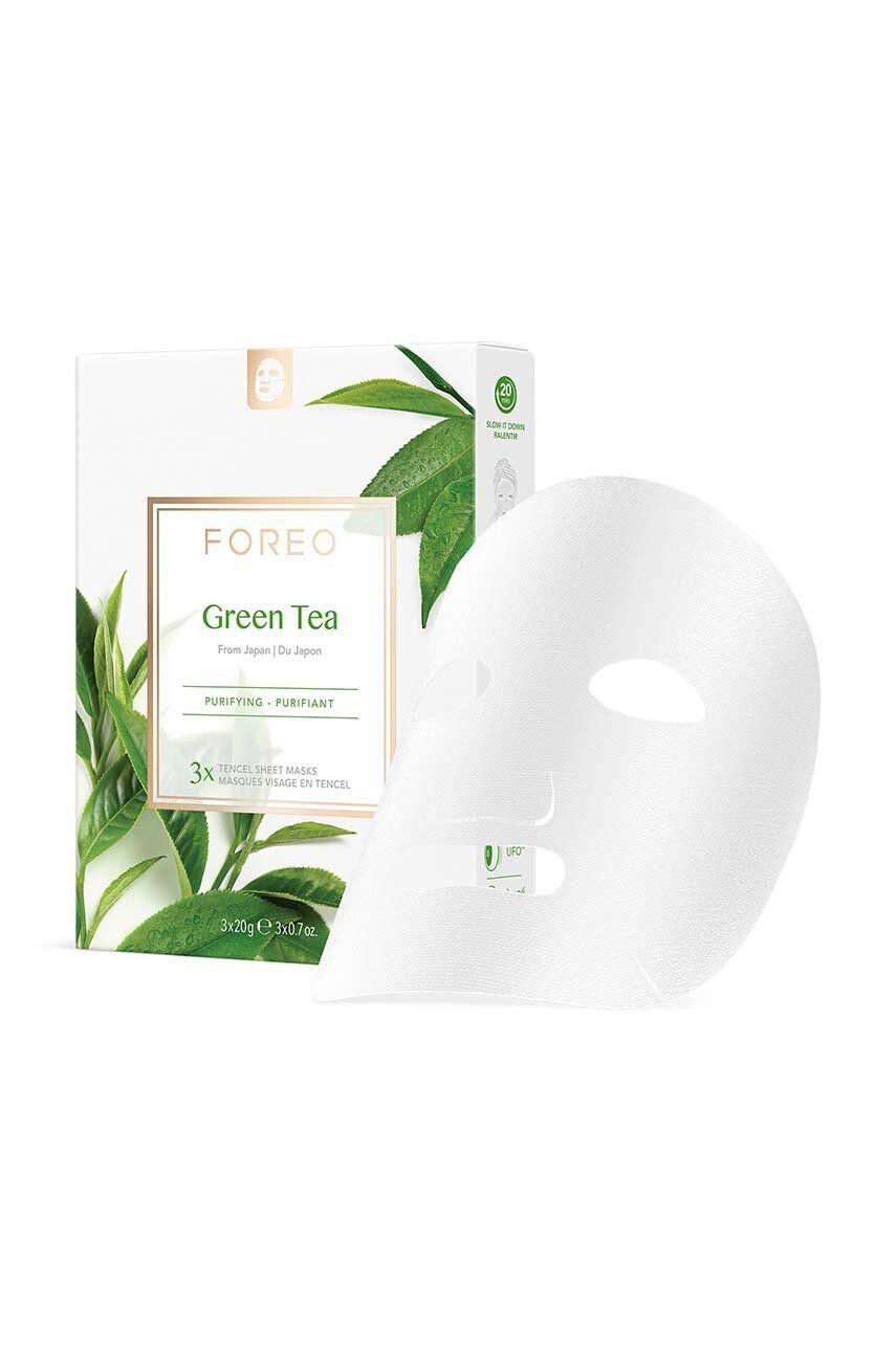 FOREO Maska ​​na upokojenie zápalu pre zmiešanú pleť Farm To Face Sheet Mask 3-pak - Pepit.sk