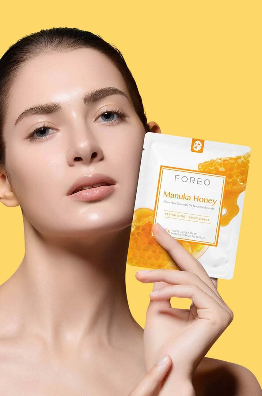 FOREO Revitalizačná látková maska ​​pre starnúcu pleť Farm To Face Sheet Mask 3-pak - Pepit.sk