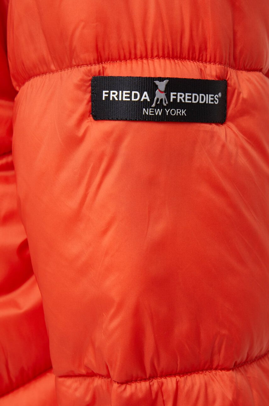 Frieda & Freddies Bunda dámska oranžová farba prechodná - Pepit.sk