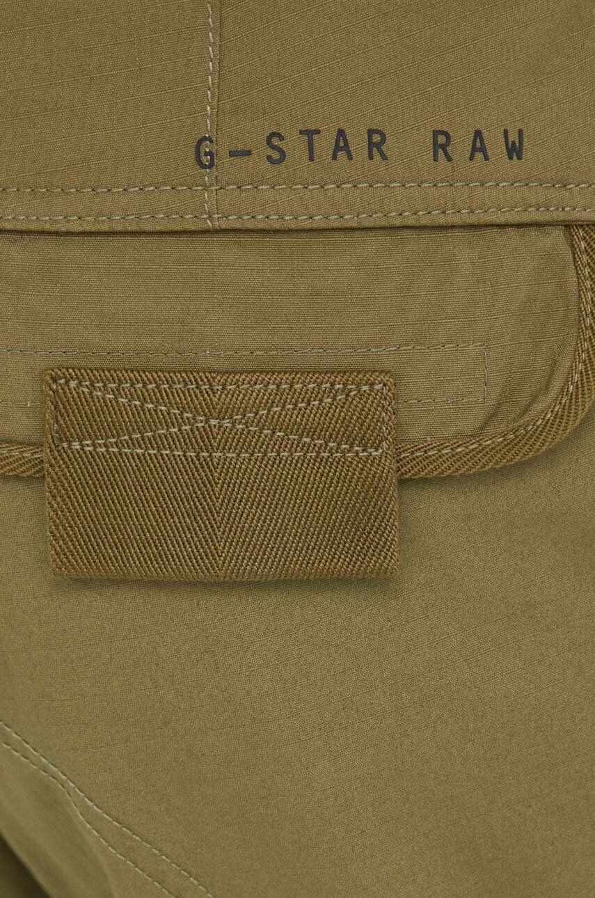 G-Star Raw Bavlnené nohavice béžová farba rovné - Pepit.sk