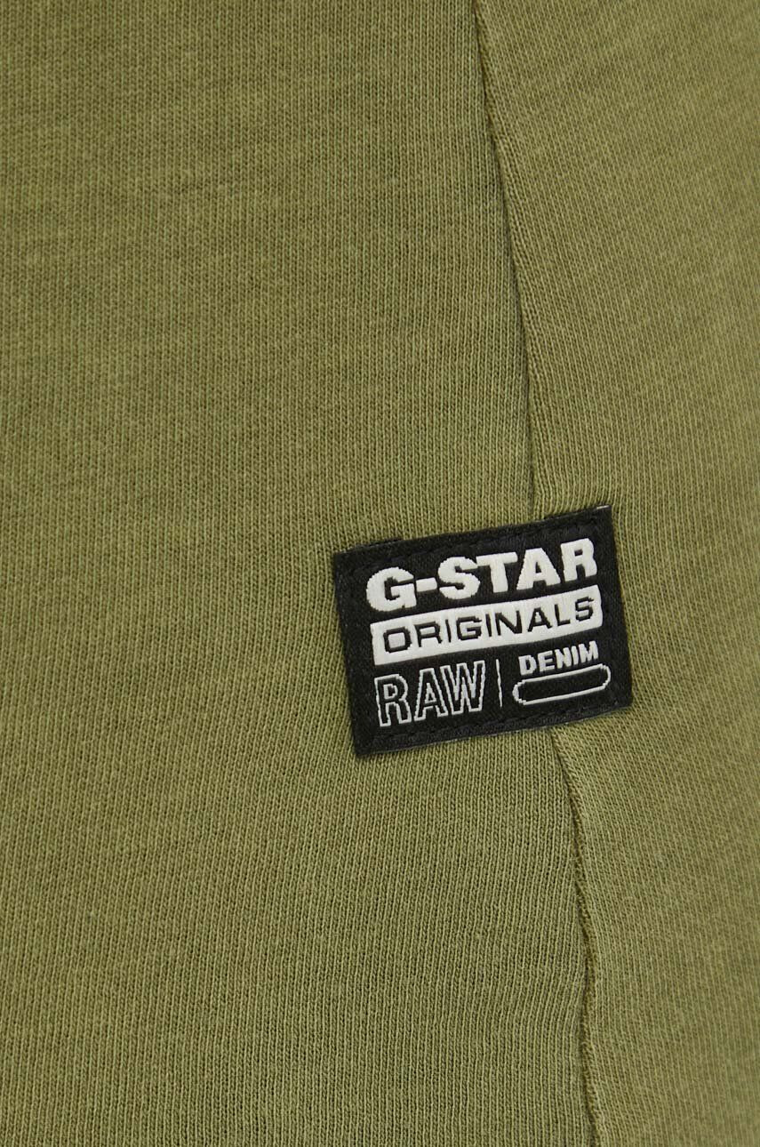 G-Star Raw Bavlnené tričko dámsky zelená farba - Pepit.sk