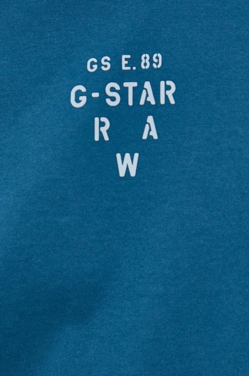 G-Star Raw Bavlnené tričko čierna farba - Pepit.sk