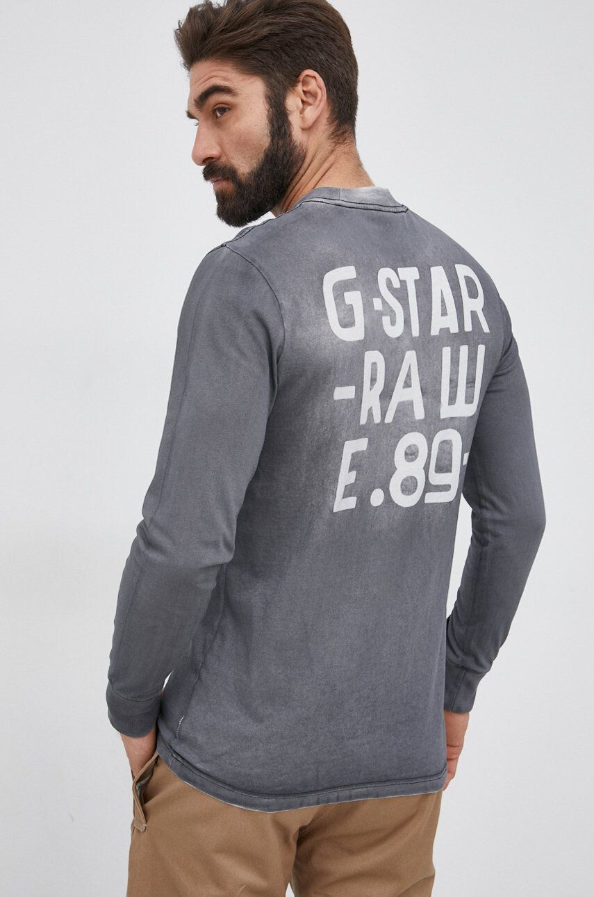 G-Star Raw Bavlnené tričko s dlhým rukávom - Pepit.sk