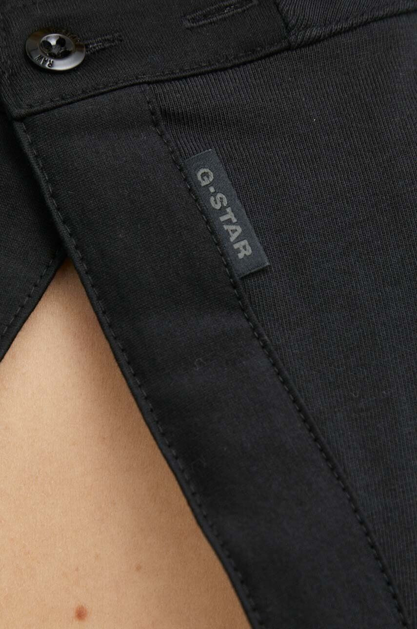 G-Star Raw Bavlnený top čierna farba - Pepit.sk