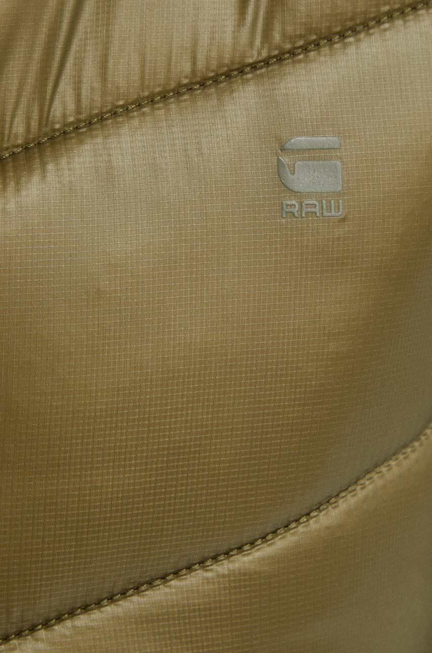 G-Star Raw Bunda dámska zelená farba zimná - Pepit.sk