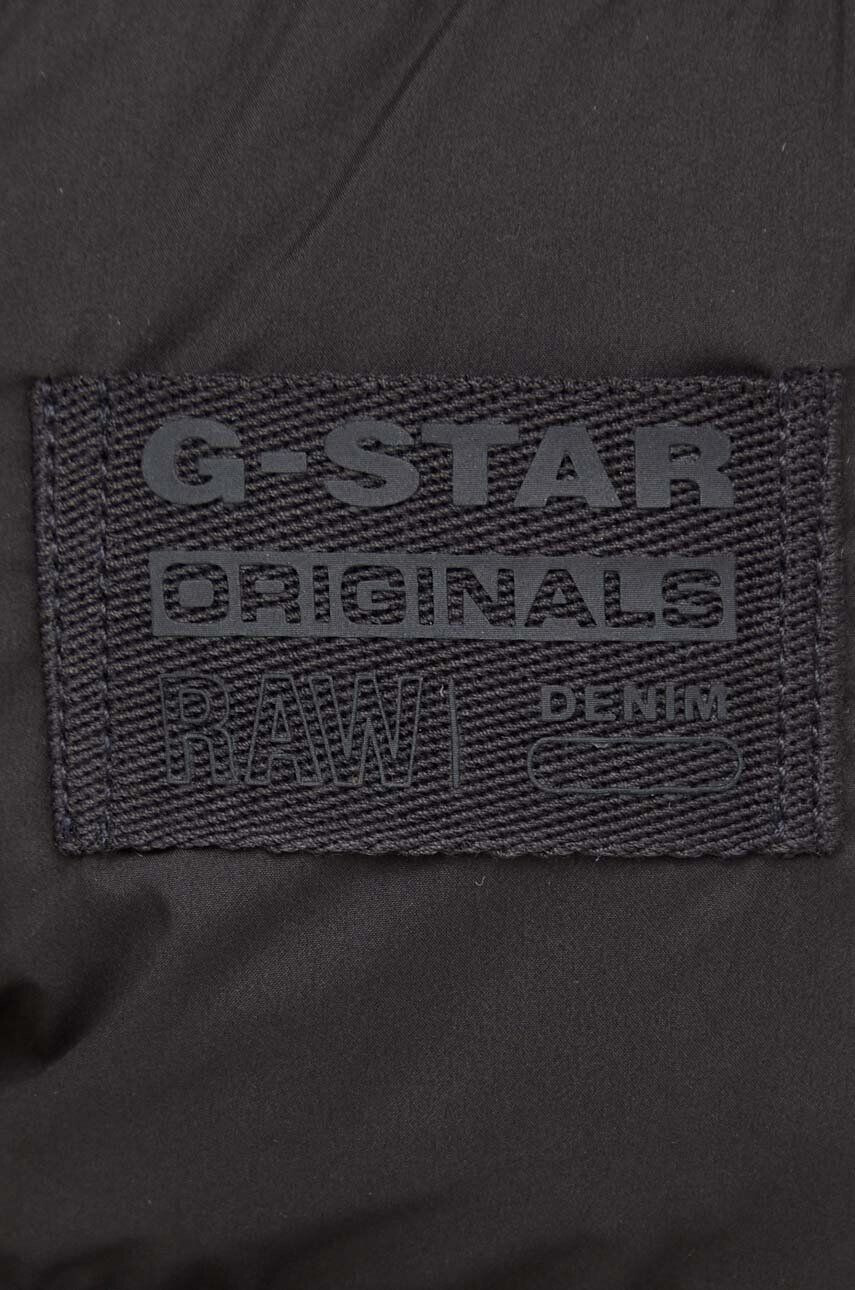 G-Star Raw Bunda dámska čierna farba zimná - Pepit.sk