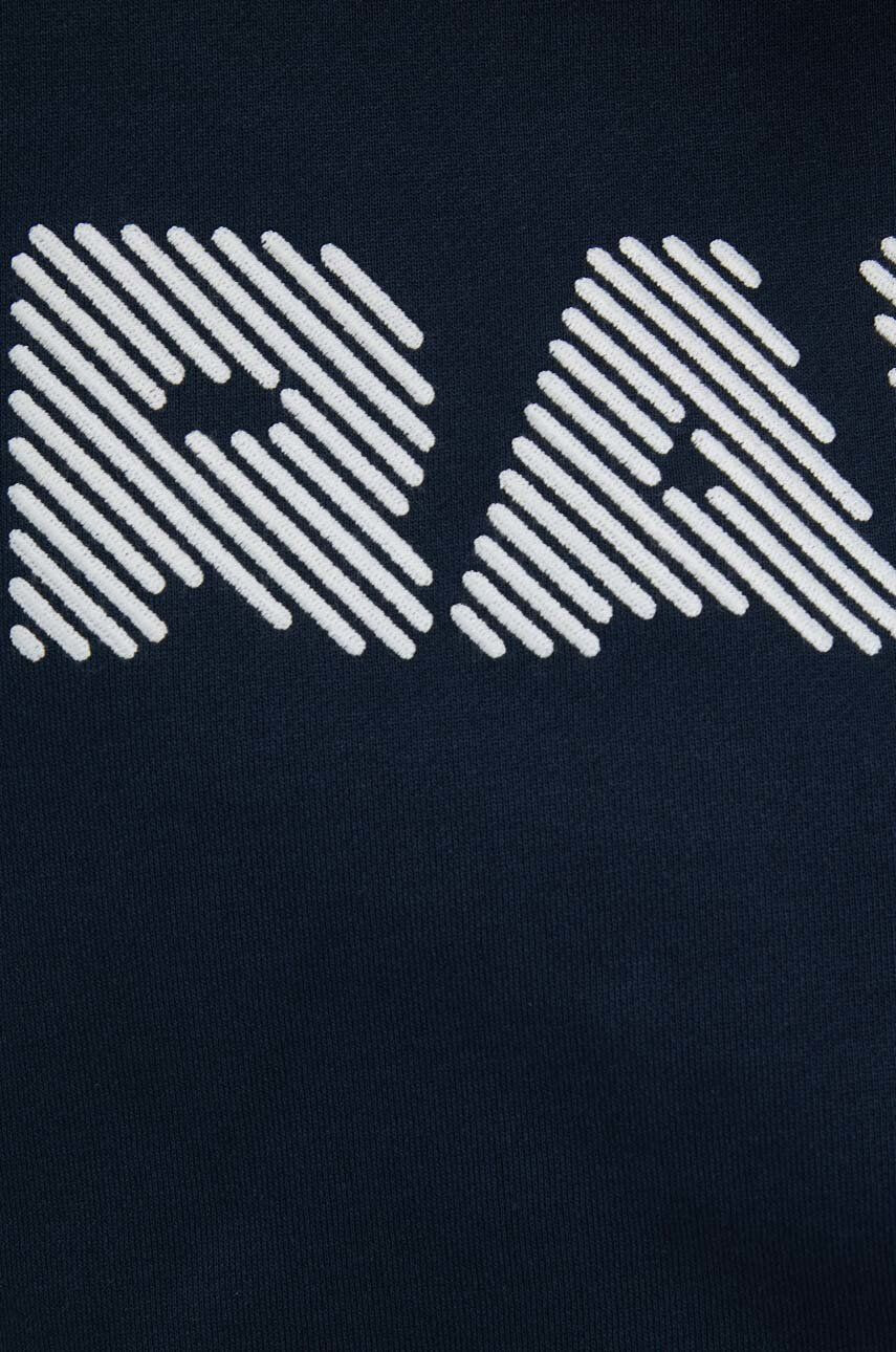 G-Star Raw Mikina dámska tmavomodrá farba s potlačou - Pepit.sk