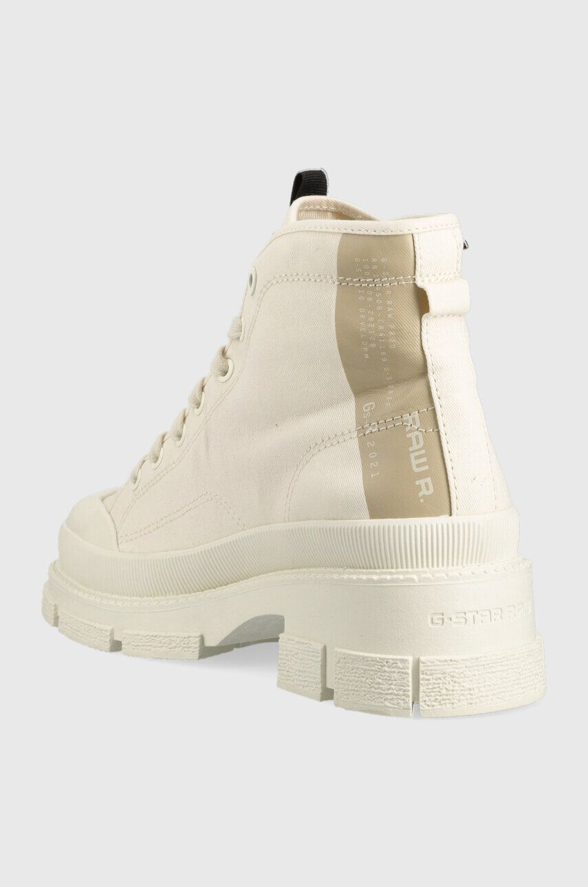 G-Star Raw Tenisky Aefon Ii Mid dámske béžová farba - Pepit.sk