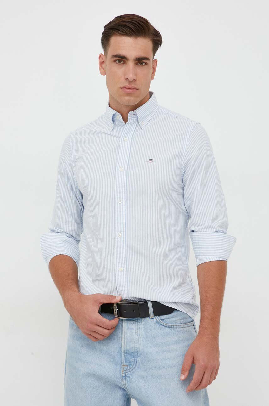 Gant Bavlnená košeľa pánska regular s golierom button-down - Pepit.sk