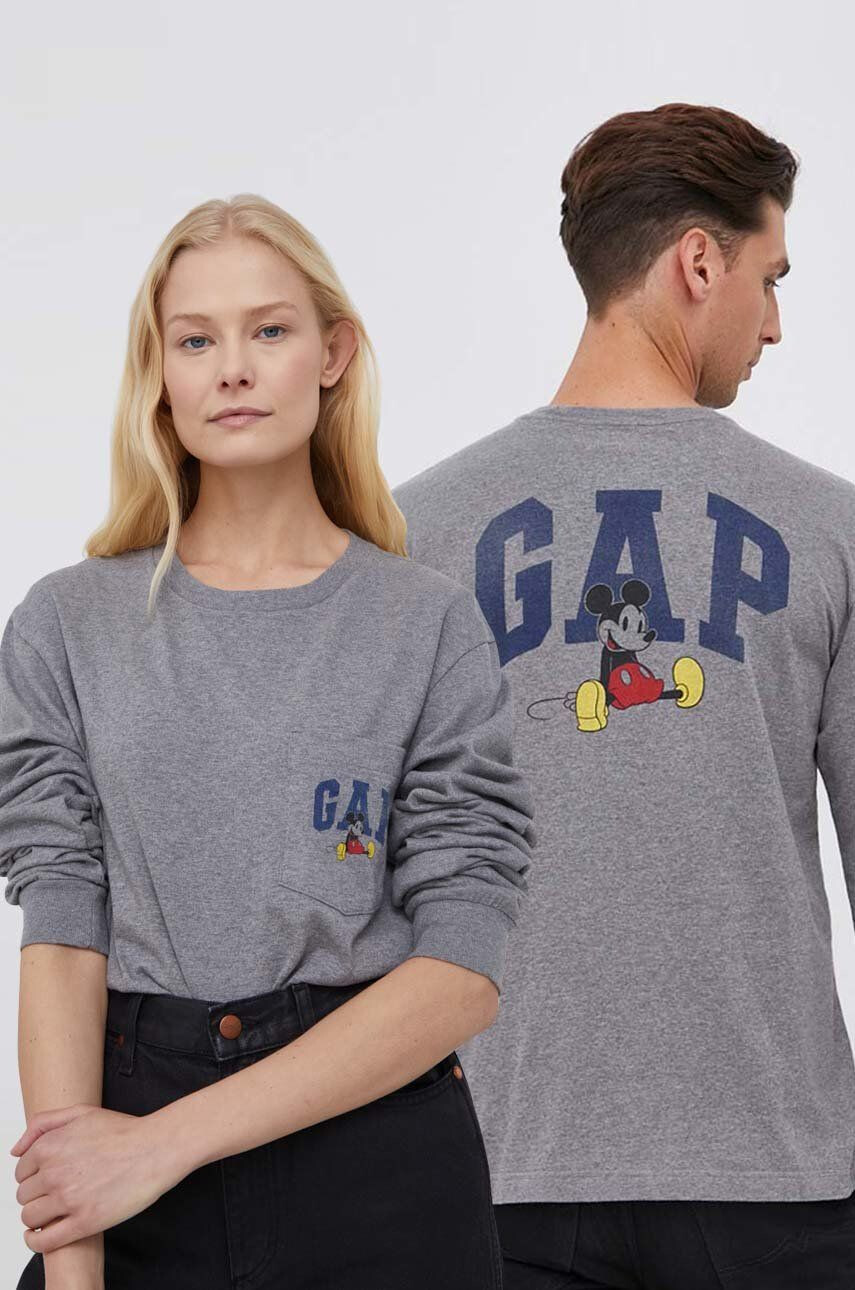 Gap Bavlnené tričko s dlhým rukávom x Disney - Pepit.sk