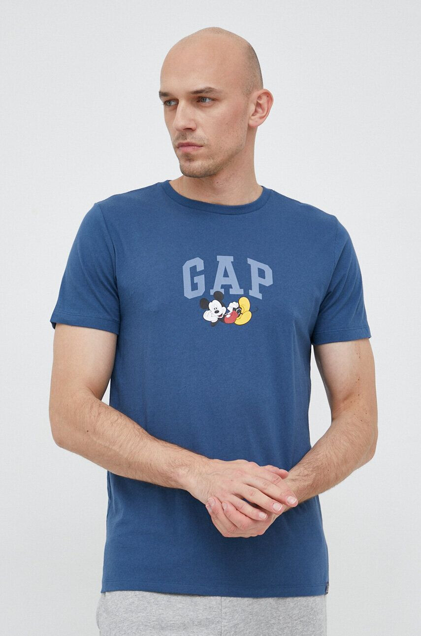 Gap Bavlnené tričko x Disney béžová farba s potlačou - Pepit.sk