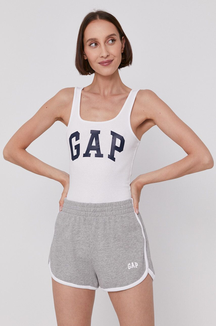 Gap Top (2-pack) dámsky tmavomodrá farba - Pepit.sk